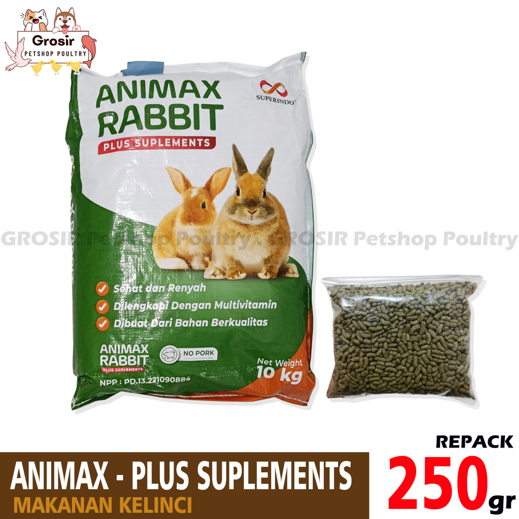 Animax Plus Rabbit Food Makanan Kelinci Rabbit Food Extrude