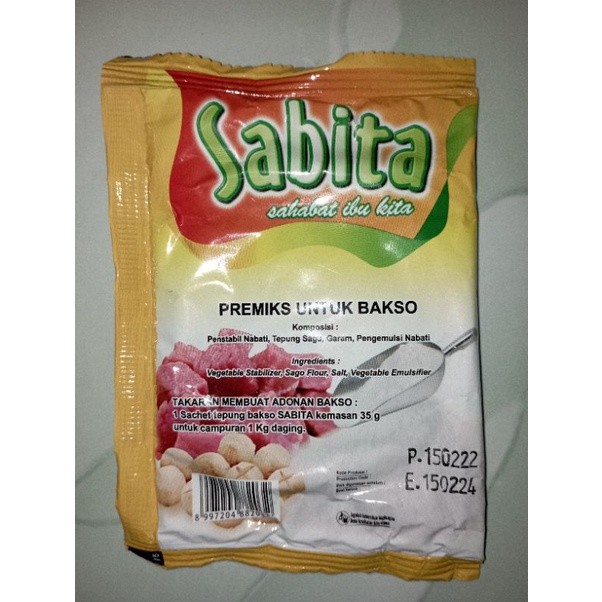 Sabita tepung pengenyal bakso paket 5 bungkus