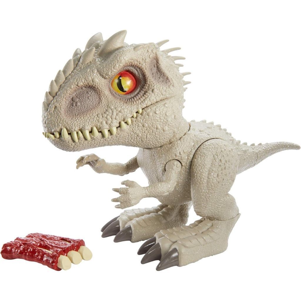 Mattel Jurassic World Toys Camp Cretaceous Feeding Frenzy Indominus Rex Interactive Dinosaur
