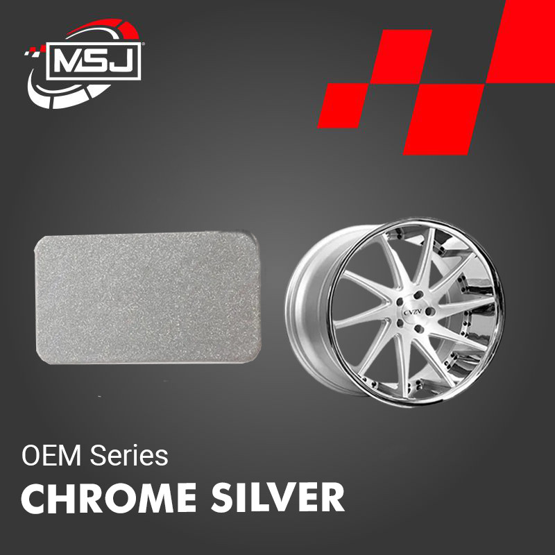 Cat Velg Mobil/Motor Chrome Silver | Sport Rim Paint | MSJ