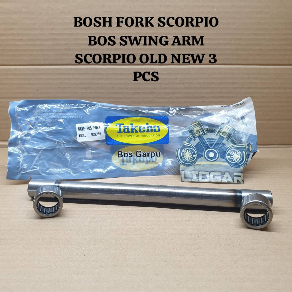BOSH FORK SCORPIO BOS SWING ARM SCORPIO OLD NEW 3 PCS