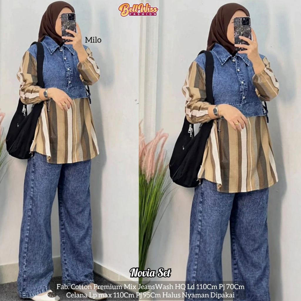 ada grup reseller tanyakan admin alya store Novia Set BELLWISS 15 alya store