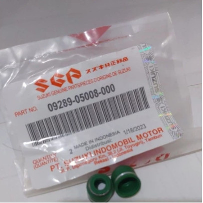 09289-05008-000 Seal Valve Stem Sil Klep Suzuki Smash Thunder Shogun Hayate Spin Ori SGP
