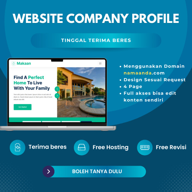 Jasa Pembuatan Website Company Profile | Jasa Website | website perusahaan | Website Profil | Custom