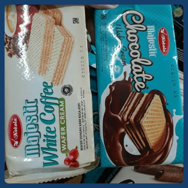 Bagusaw17 Wafer Kokola Coklat White Coffee 70 Gr S1