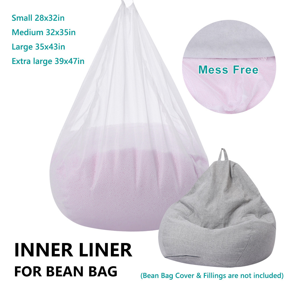 Bag Chair Inner Cover Inner Liner for Bean Bag Bean Bag Insert Replacement Cover Lazy Sofa Inner Lin