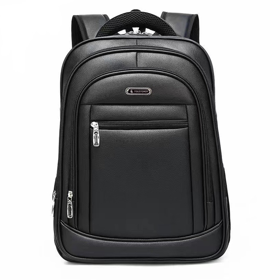 Polo Power Tas Ransel Kulit Import Backpack Expanding Kunci Tas Polo Original POWER OFFICIAL