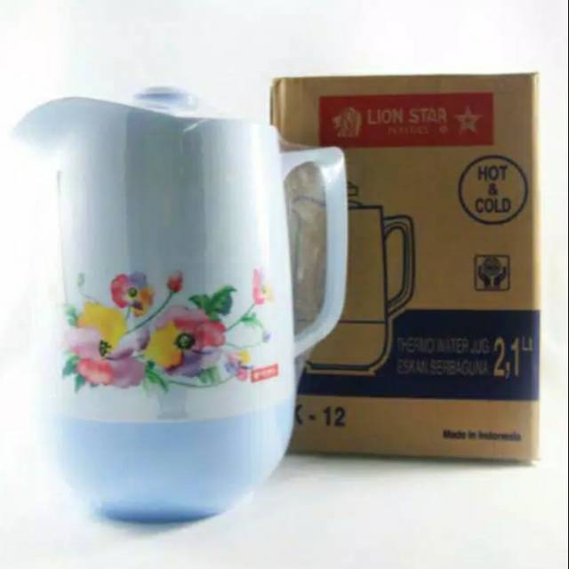 TERBARU TEKO ESKAN TERMOS LION STAR PLASTIK 2,1 LITER