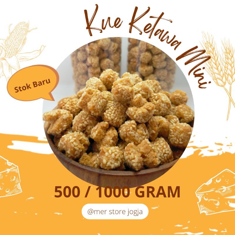 Kue Ketawa Mini Kiloan/ Onde Onde / Oleholehjogja