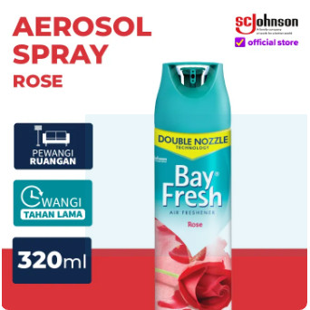 Bayfresh Aerosol Air Freshener Rose 320 ml