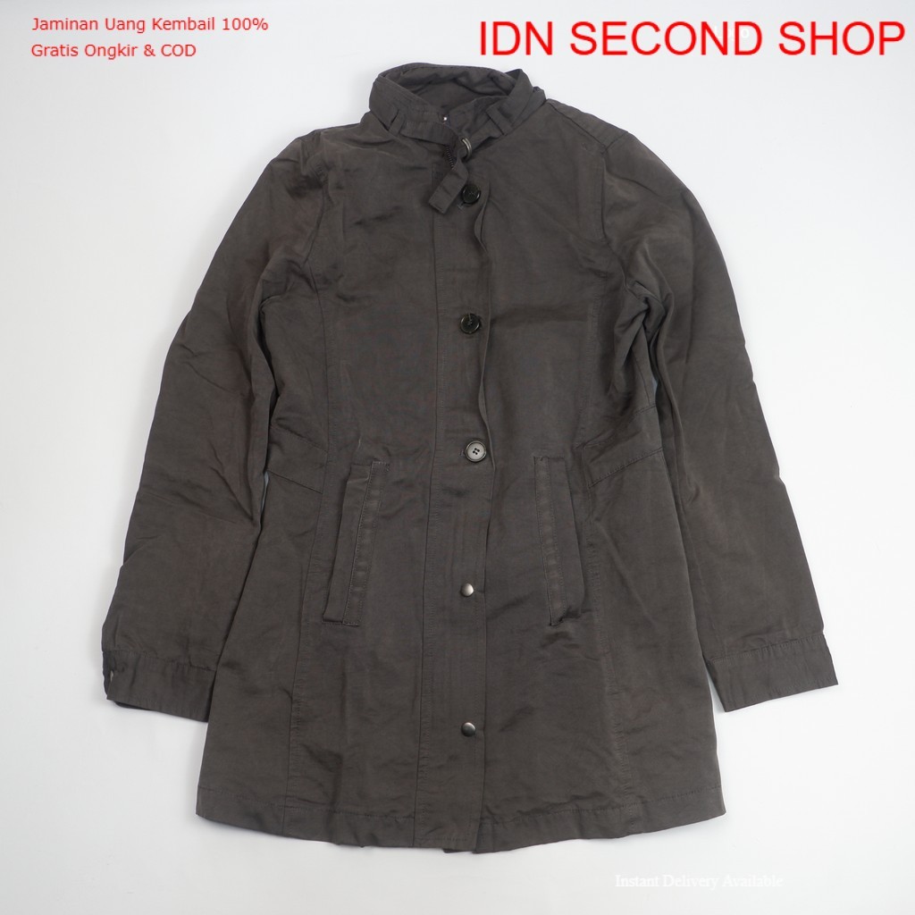 So-en Padded Long Jacket Casual Outerwear – Preloved