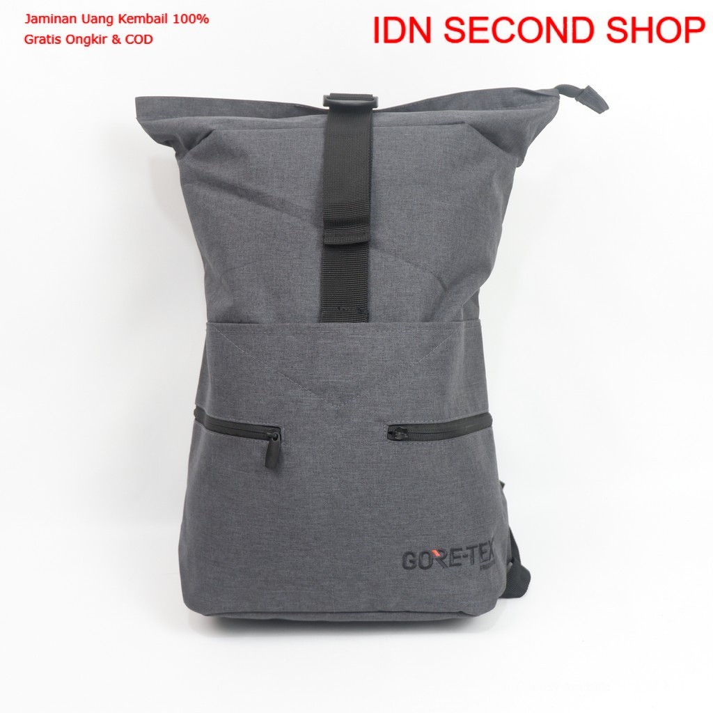 GORETEX Halfar Rolltop Backpack Waterproof Lightweight Urban Outdoor Daypack - Preloved