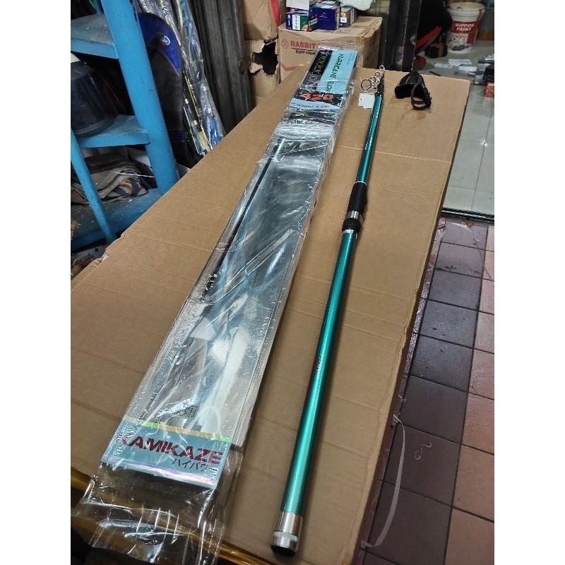 joran pancing surf kamikaze hurricane 360cm 390cm 420cm joran pantai pasiran carbon