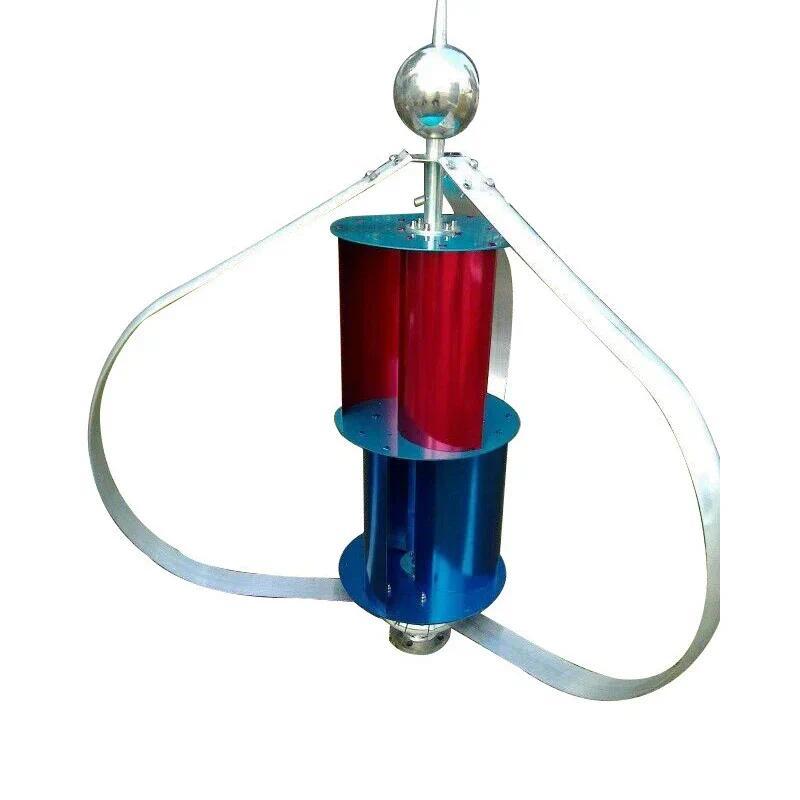 Hot Sale Vertical Axis Permanent Magnet AC Wind Turbine 100w Small Wind Turbine For Engineering