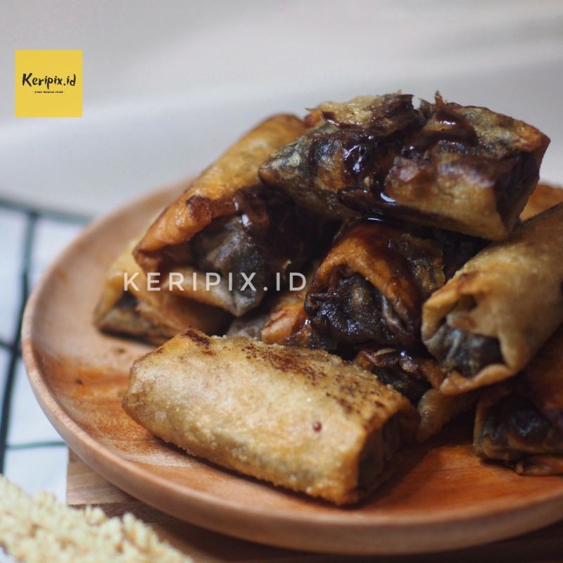 Piscok Pisang Coklat Lumer isi 10 | Keripix.id