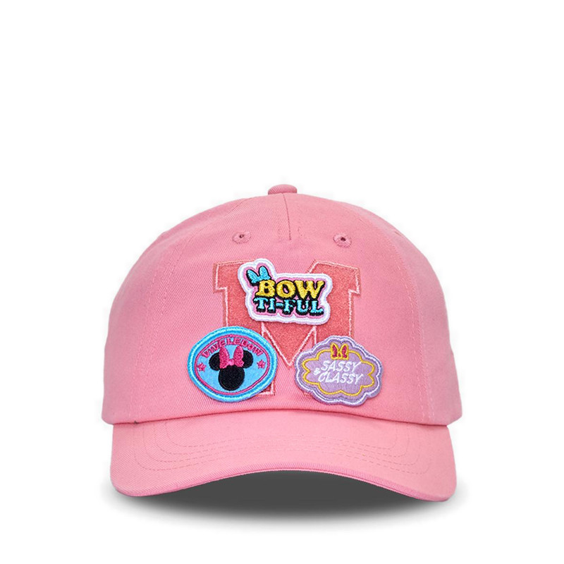 Astec Mickey & Friends Badge Caps - Pink
