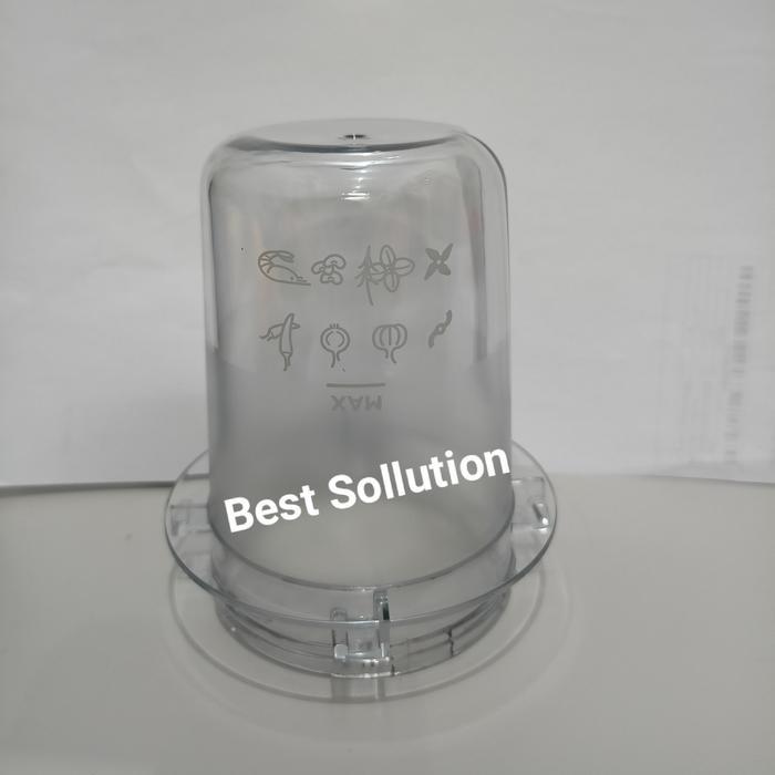 Tabung Gelas Bumbu Mill Jar Blender PHILIPS HR2102 HR2106 HR 2102 2106