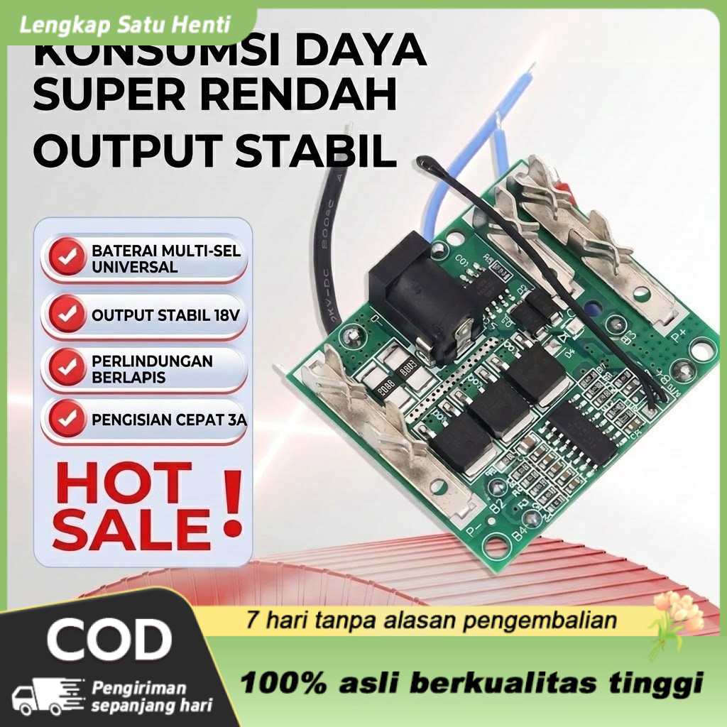 Bms Modul Baterai 5s 18v 20v 21v 48v 88v 99v Bms Baterai Cordless Lxt