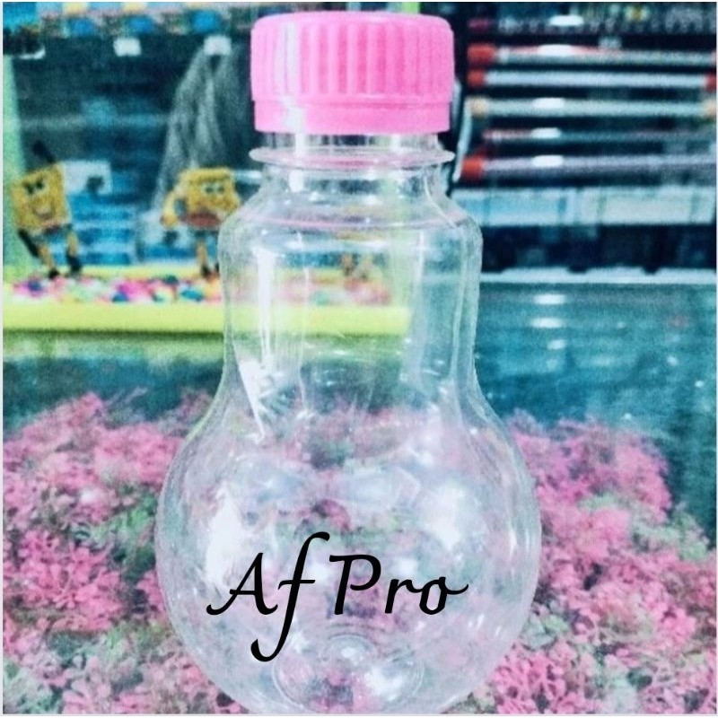 AQUARIUM BOTOL IKAN CUPANG BENTUK LAMPU BOHLAM