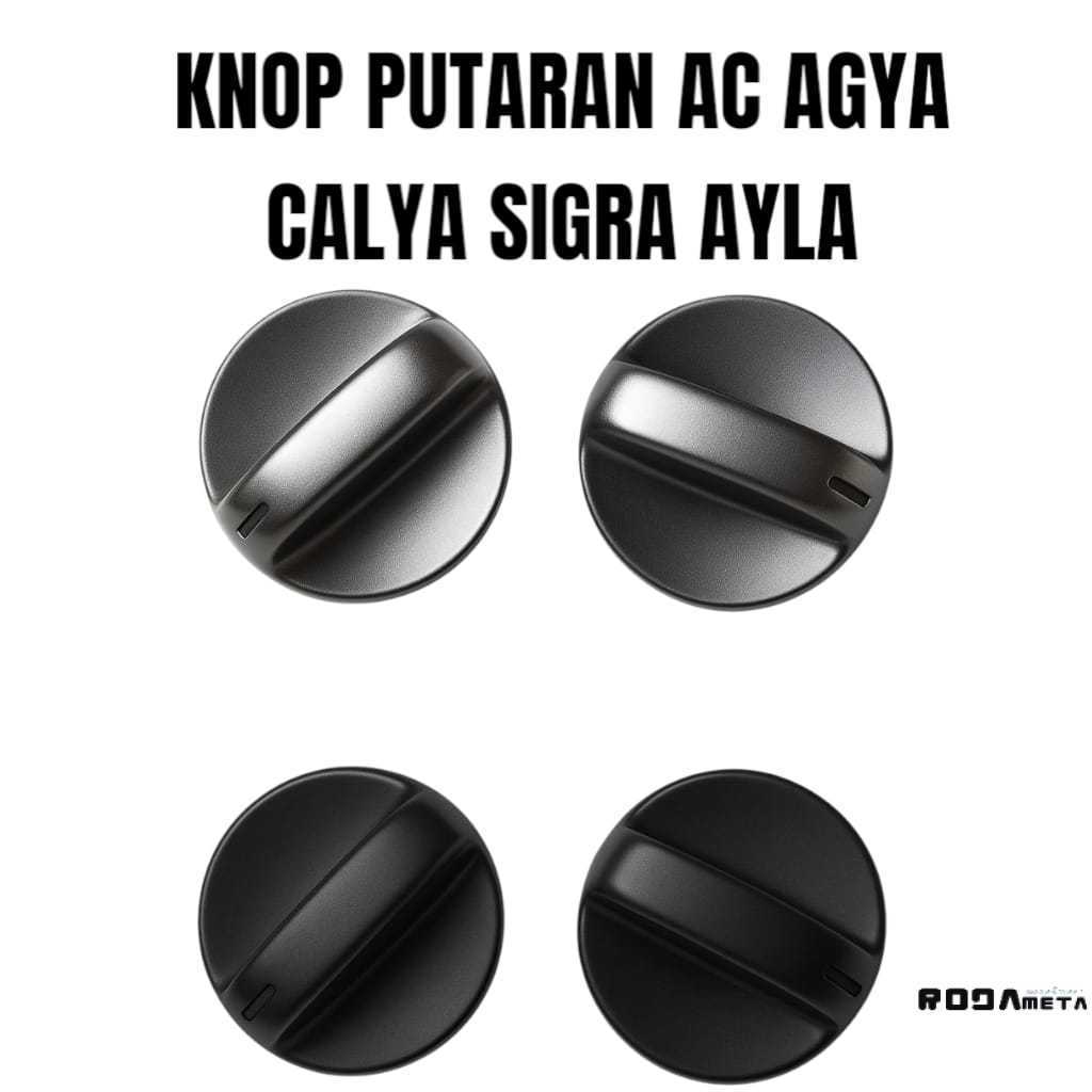 Knop putaran AC mobil Toyota agya, ayla, sigra, calya
