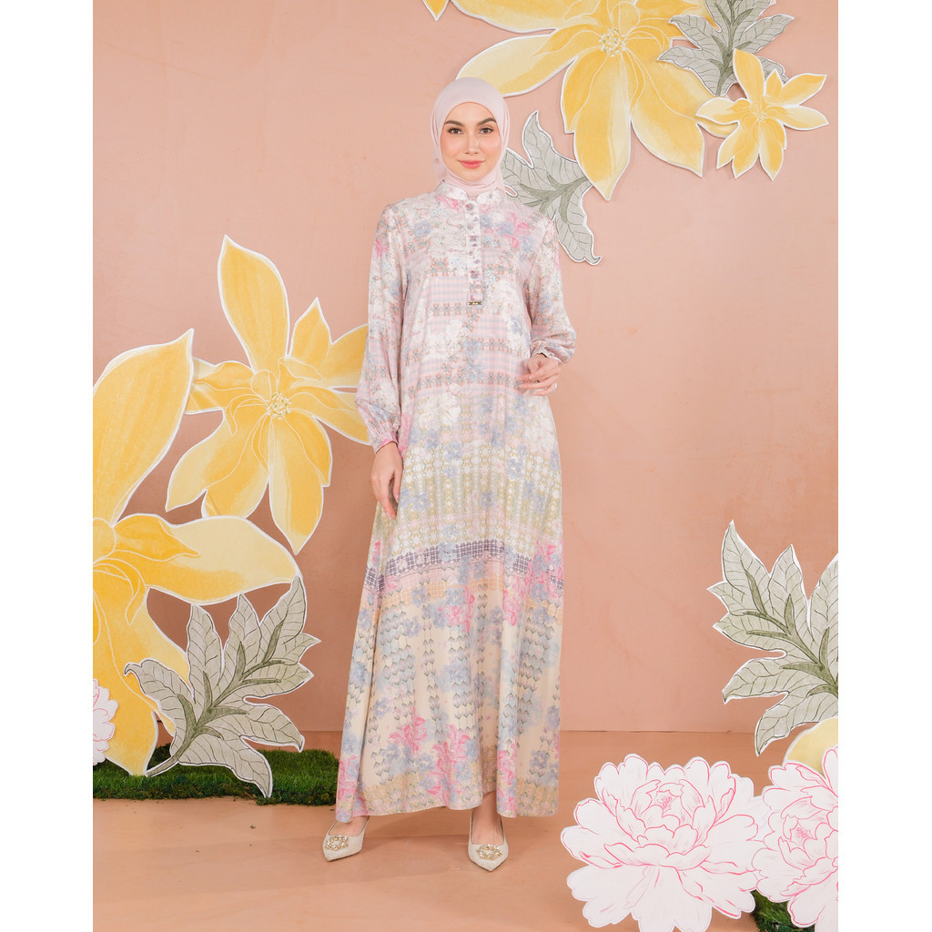 Muda Official Nalini Dress - Mauve
