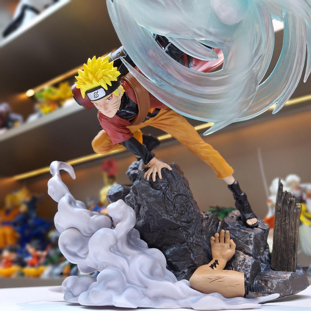 Dekorasi Action Figure Statue Naruto Sage Mode / Anime Figure M242