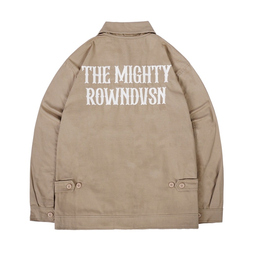 Rown Division Deck Jacket || Orami Khaki Jaket Kanvas