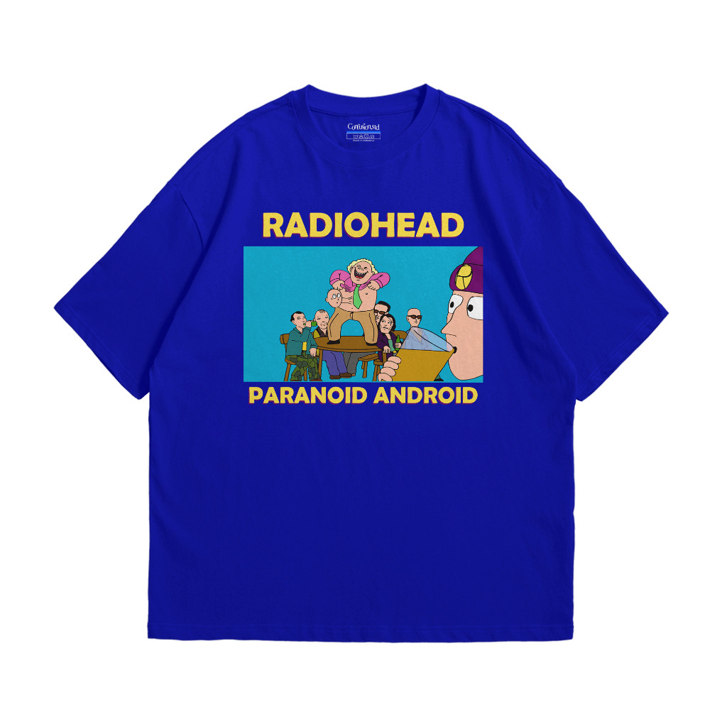 Confusion.std Reguler T shirt | Kaos Distro Pria Wanita | Kaos Radiohead Paranoid Android  | Poly Co