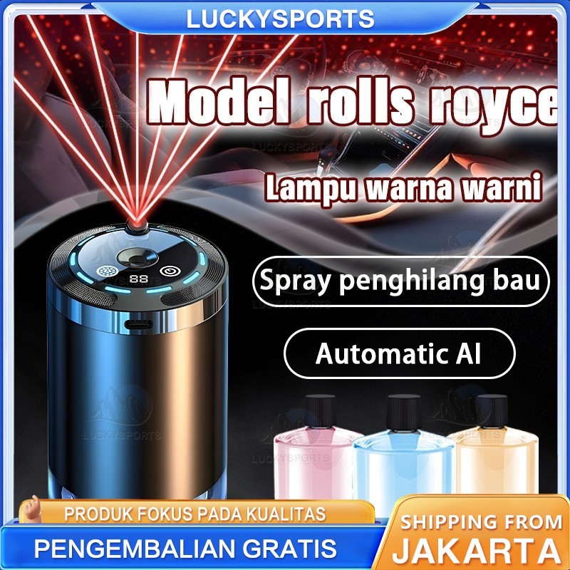 [ LED galaxy ]Diffuser aromaterapi mobil -Pengharum Mobil Wangi Segar,Penghilang Bau(Pengharum mobil
