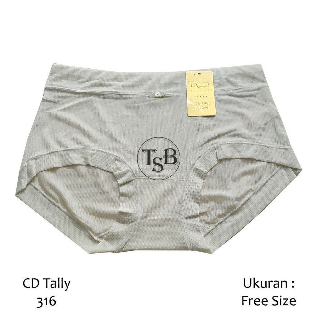 Celana Dalam Wanita Tally 316 3 Pcs CD Wanita Tally Celana Dalam Tally CD Tally Free Size