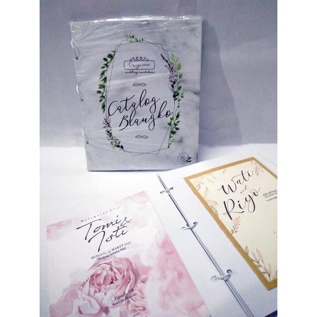 Katalog Undangan Griya  Seri 1 (Blangko Center)