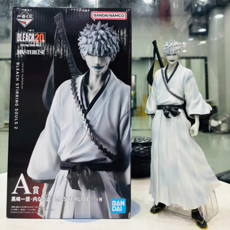 Bleach Bandai Ichiban Kuji Kurosaki Ichigo Ichimaru Gin Ichimaru Gin Zaraki Kenpachi Kuchiki Byakuya