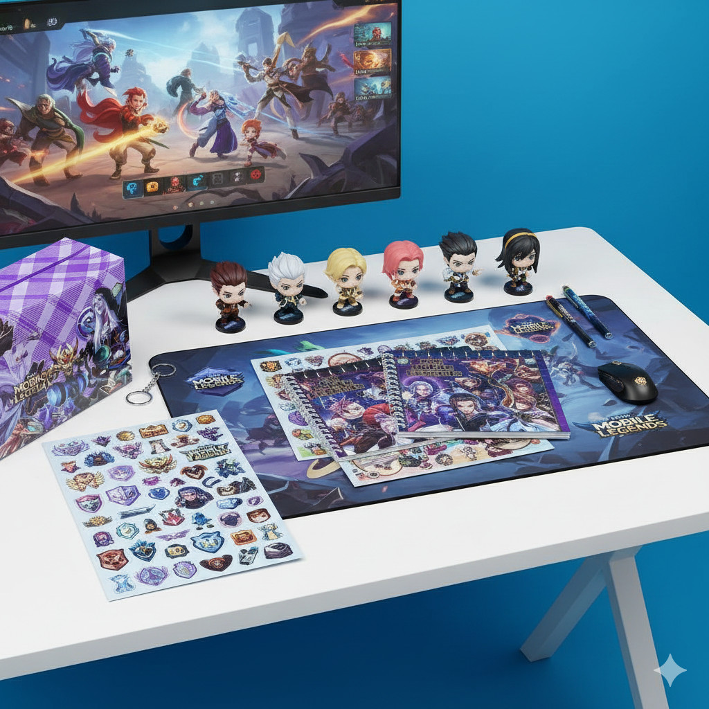 Stker Binder Mobile Legend/Stiker Buku isi 50 Pcs