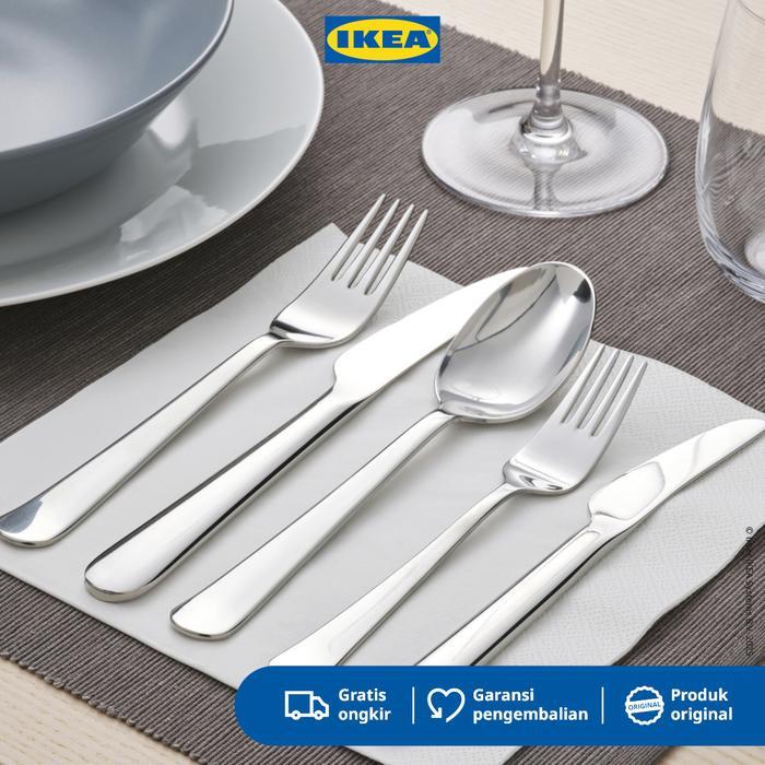 IKEA DRAGON Pisau Dessert 18cm Set Isi 6pcs Baja Pisau