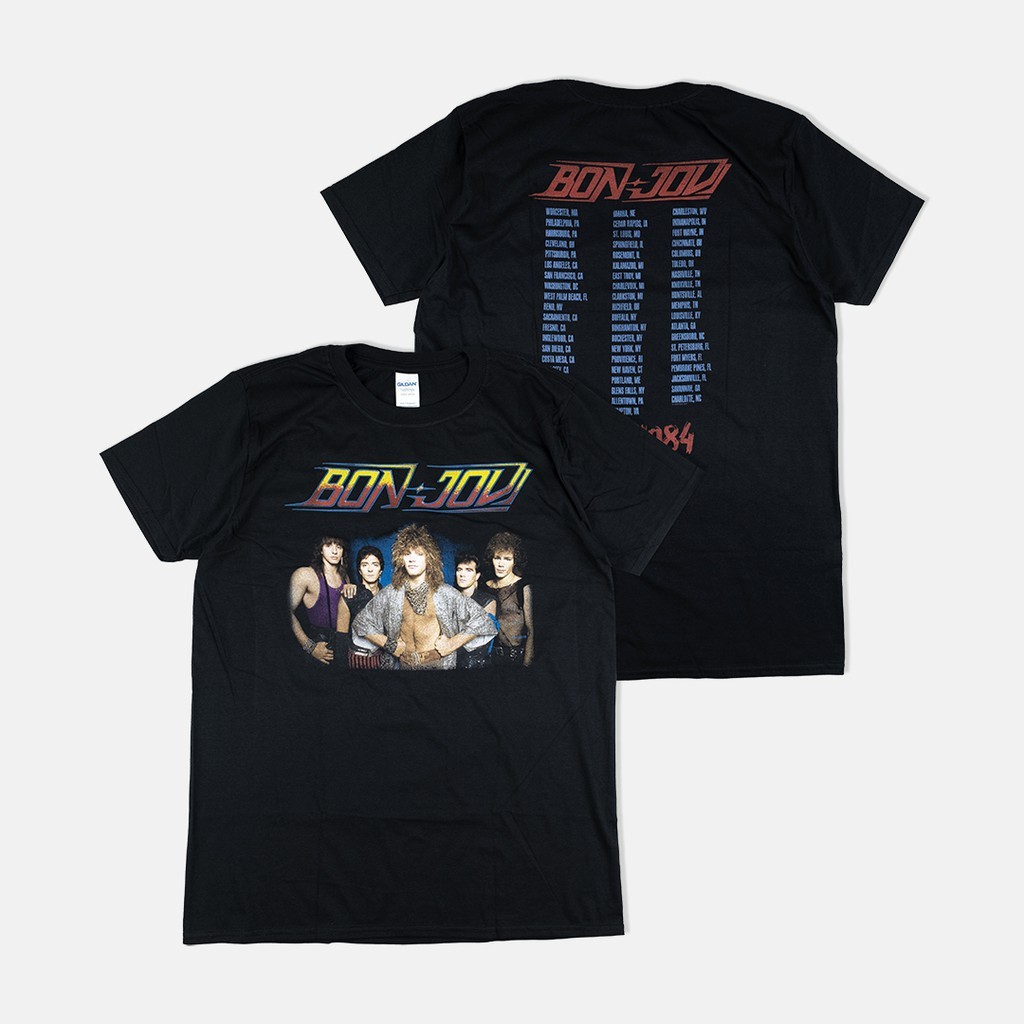 [HOT] Bon Jovi - Tour 84 Tshirt
