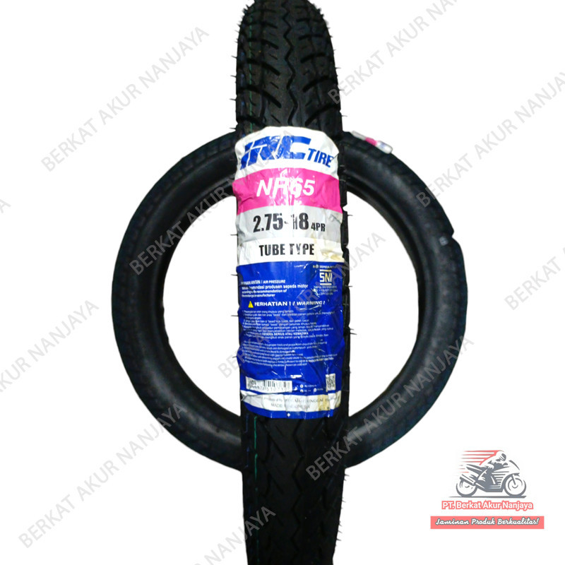 BAN MOTOR IRC NR65 275-18 Ban Motor ring 18 Tiger - Scorpio - Thunder 125 - RX King Non Tubeless (TT