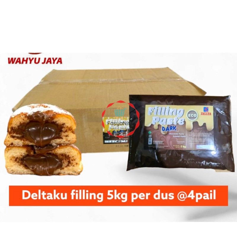 delta coklat filling 5kg per dus isi @4pail - Fasyanita Online Fresh Mart Denpasar