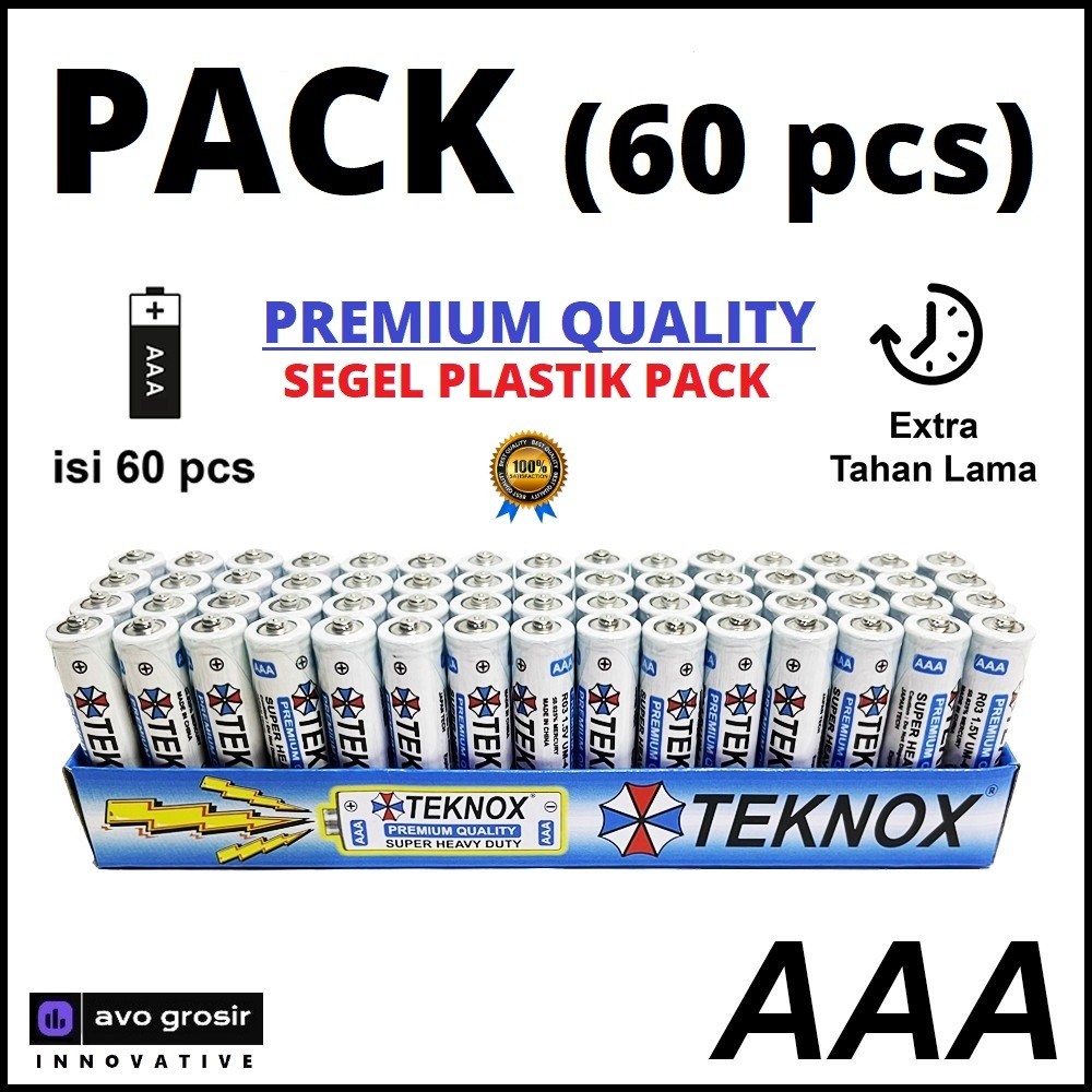 Baterai AAA batere batre A3 kecil batere remot tv