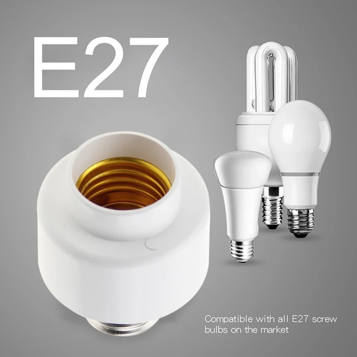 Tuya Slampher Fitting Lampu E27 WiFi