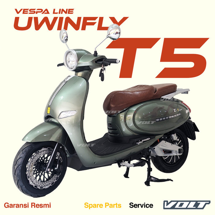 PROMO- UWINFLY T5 MOTOR LISTRIK VESPA LISTRIK 2000W / GARANSI RESMI U-WINFLY- gradelace