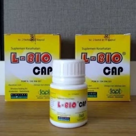 Original L BIO CAP BOTOL ISI 15 KAPSUL