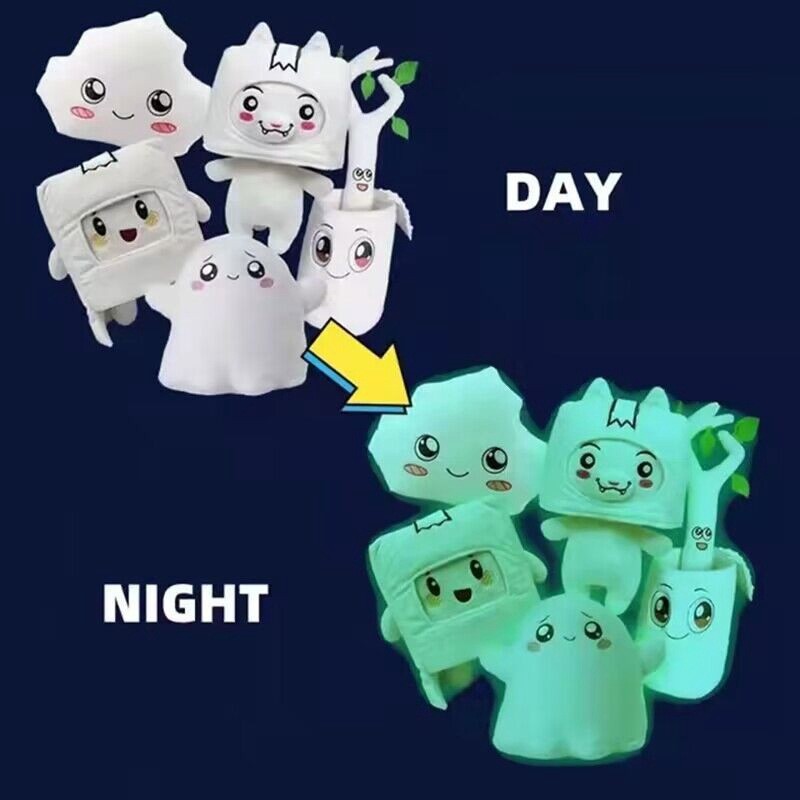Plush Toy Boxy Foxy Rocky Kawaii Dolls Soft Stuffed Plushies Glow In Dark Pillow Birthday Christmas 