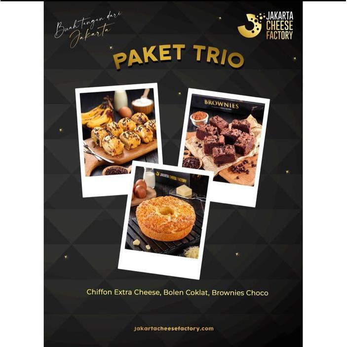Paket Trio Jakarta Cheese Factory