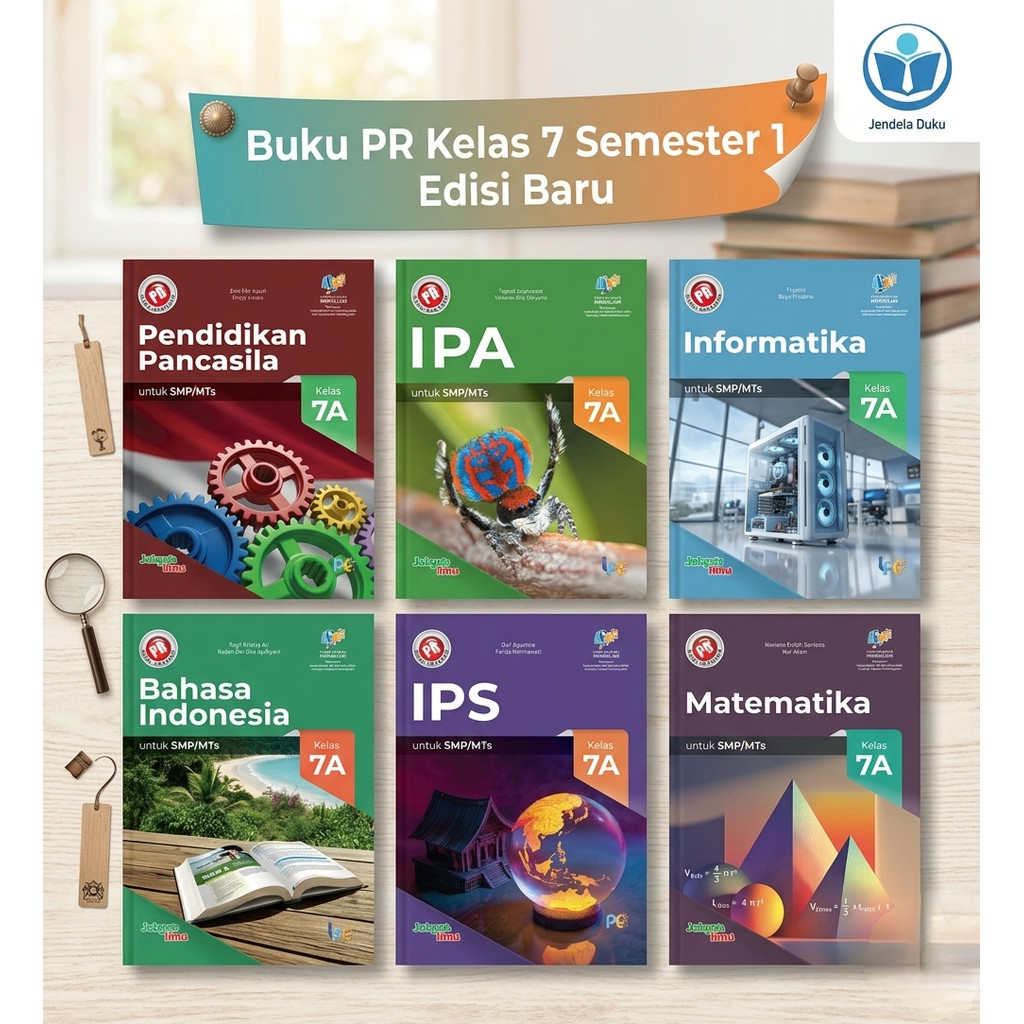 Buku Pr/Lks SMP Kelas 7 Semester 1 & 2 Intan pariwara Tahun 2026