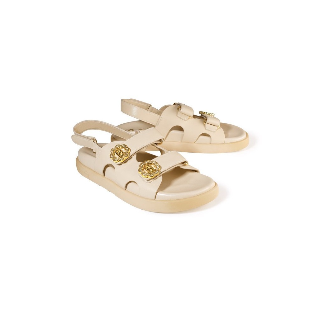 Buttonscarves Buttonscarves X Chupa Chups Sandal - Vanilla
