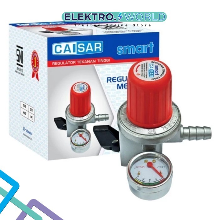 Regulator Gas Tekanan Tinggi HP SMART HMS Untuk Kompor Joss Mawar