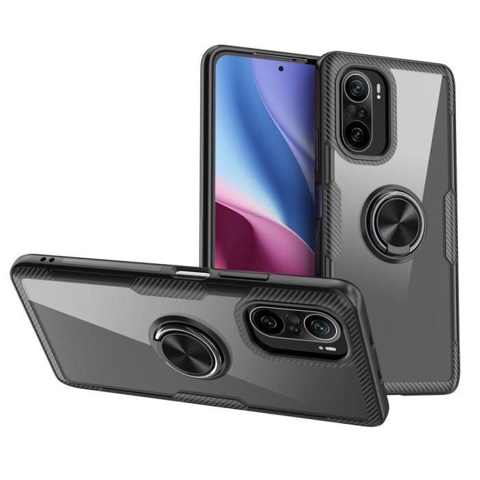 Case for Redmi Note 10 | Note 10 Pro | Note 10S Fuze Holder Ring Casing