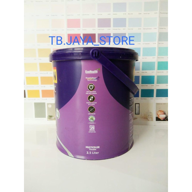 JOTUN MAJESTIC TRUE BEAUTY MATT 2.5L CAT TEMBOK APPLE WHITE 8190