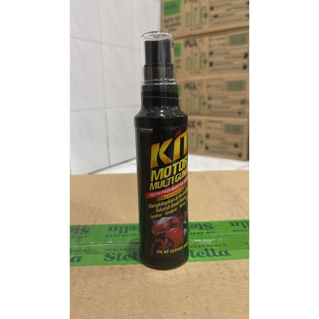 *AO* KIT MOTOR MULTIGUNA BOTOL SPRAY 100ML PENGKILAP PELINDUNG BODY MOTOR MOBIL CUCI