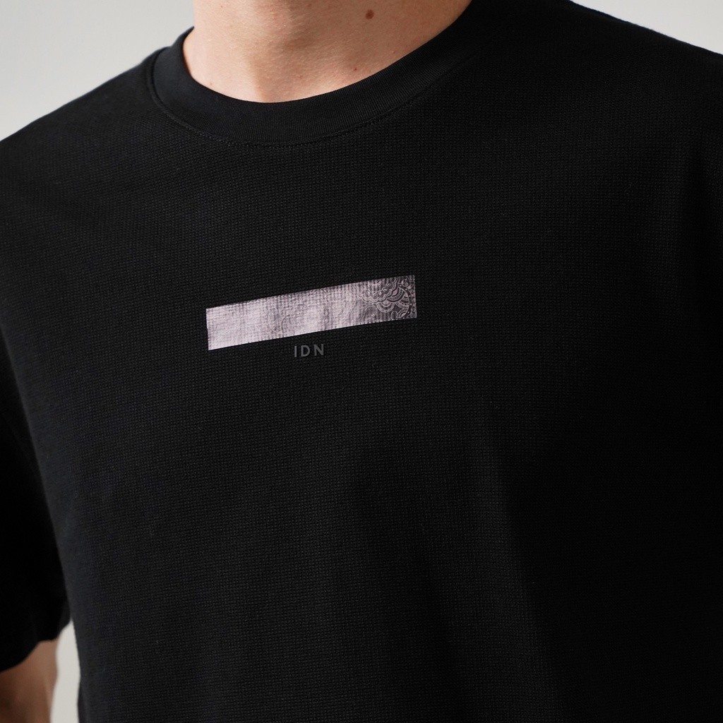 CELCIUS Kaos Lengan Pendek Bordir I31000142C I31000173C Hitam